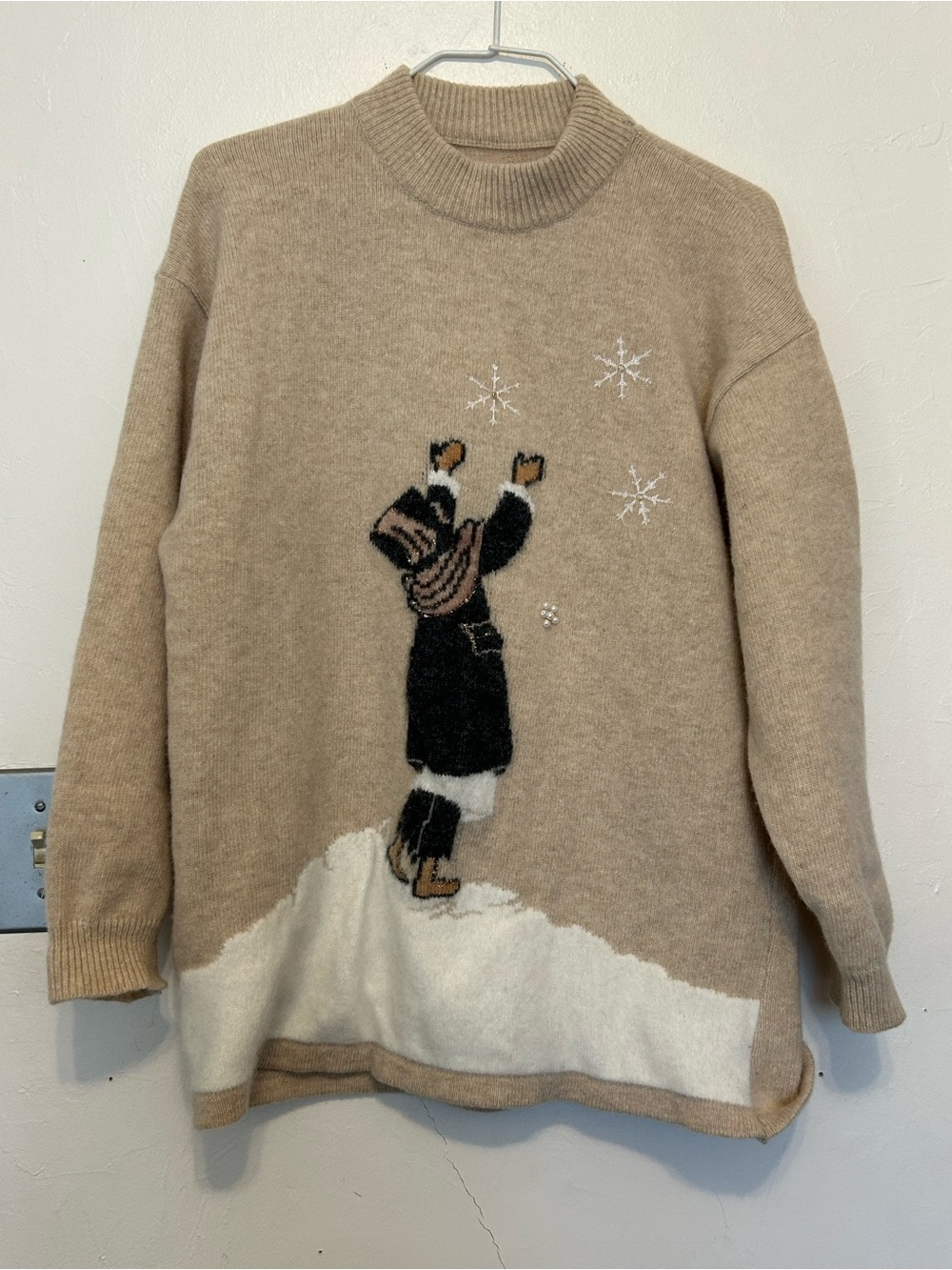 Vintage Winter Lambswool Sweater